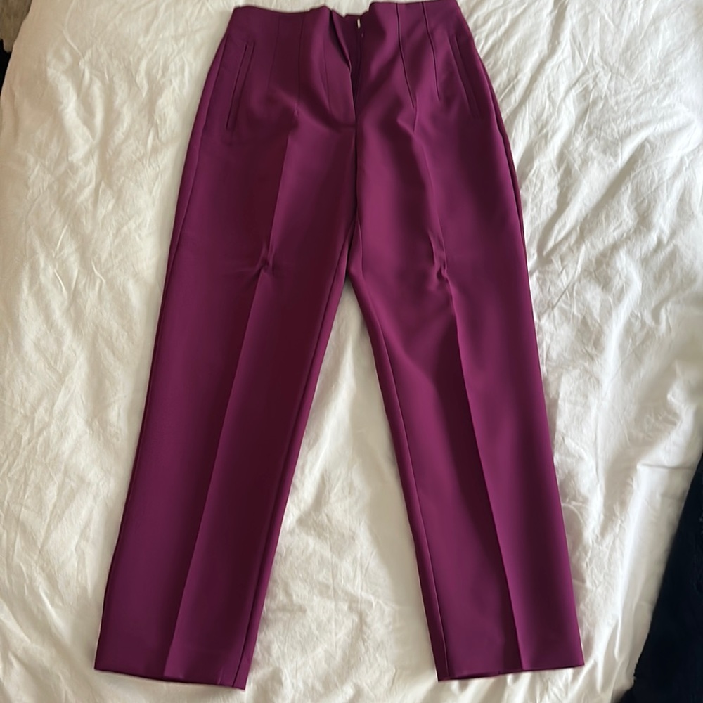 Zara Purple Trousers